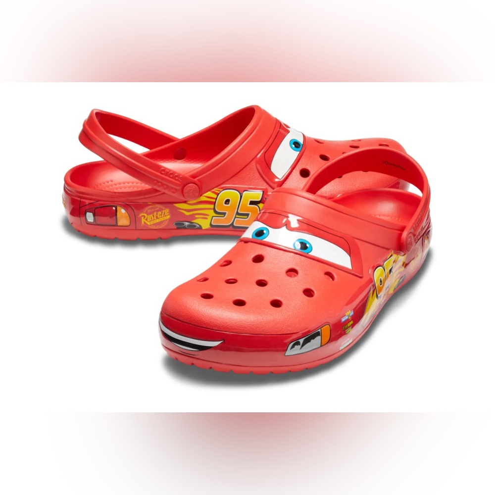 Crocs Lightning McQueen Size 7M/9W